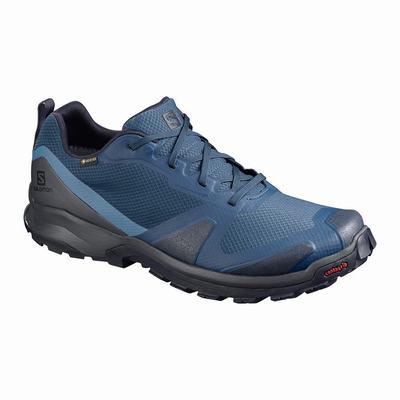 Salomon XA COLLIDER GTX - Miesten Vaelluskengät - Laivastonsininen/Mustat